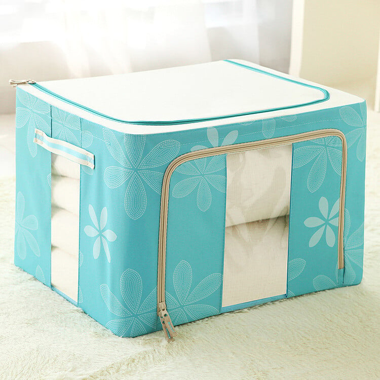 Oxford Cloth Steel Frame Foldable Storage Box