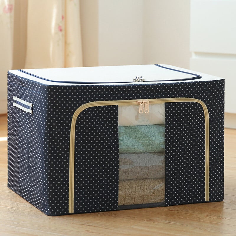 Oxford Cloth Steel Frame Foldable Storage Box