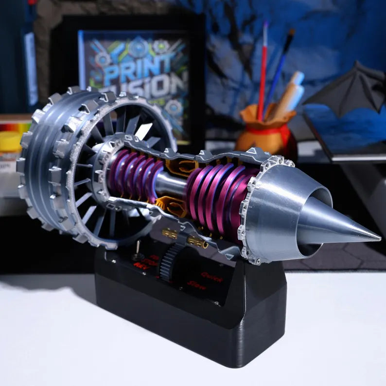 💥Turbofan Engine Model💥